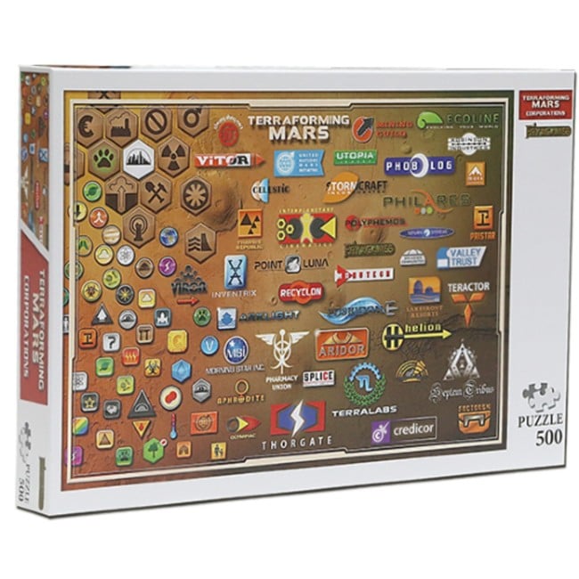 Terraforming Mars - Puzzle Logos (500 pieces) (FRY2220)