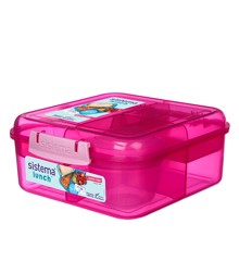 Sistema - Bento Cube Madkasse 1,25L Pink