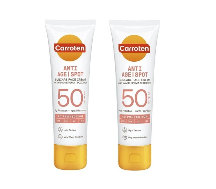 Carroten - 2 x Face Antispot Cream SPF 50 50 ml