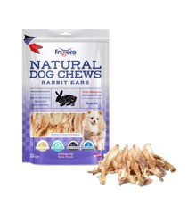 Frigera - Natural Dog Chews Kaninører 250g