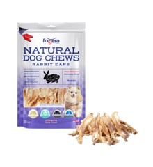 Frigera - Natural Dog Chews Rabbit ears 250 g - (402285861847)