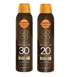 Carroten - Suncare Dry Oil SPF 30 150 ml + Carroten - Suncare Dry Oil SPF 20 150 ml