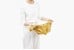 Shupatto - Medium Foldable Shopping Bag Karashi - Mustard thumbnail-9