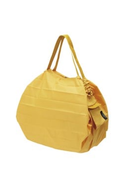 Shupatto - Medium Foldable Shopping Bag Karashi - Mustard