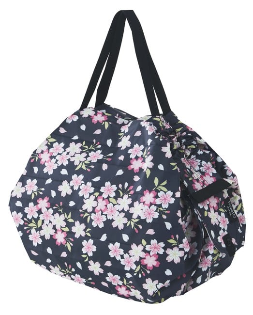 Shupatto - Medium Foldable Shopping Bag Sakura - Cherry