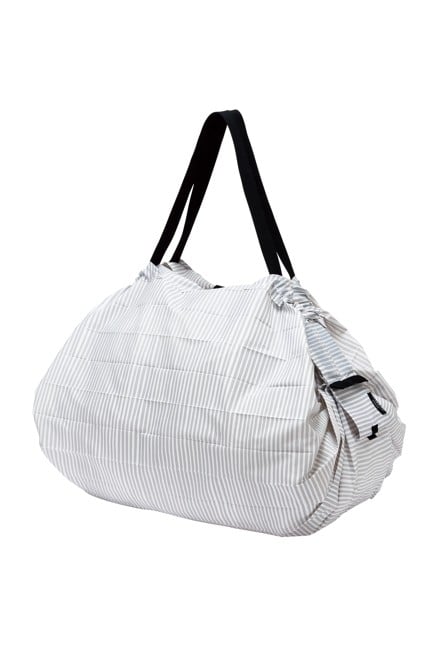 Shupatto - Large Foldable Shopping Bag Sen - Stripes