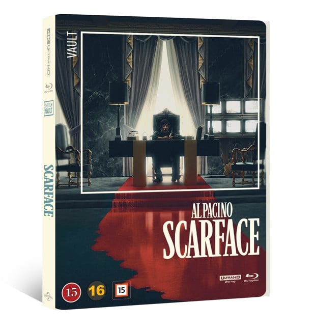 SCARFACE VAULT STEELBOOK (2-DISC LTD EDIT)