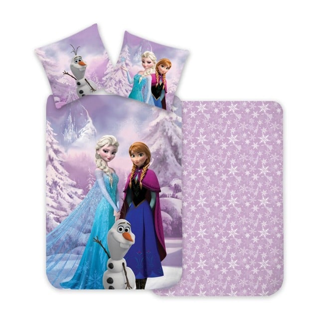 Bed Linen - Junior Size 100x140 cm - Disney Frozen