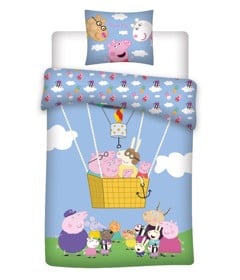 Bed Linen - Junior Size 100x140 cm - Peppa Pig