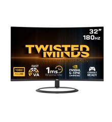 Twisted Minds - 32" HDR (R1500) FHD 180Hz VA 1ms HDMI2.0 Gaming Monitor TM32CFHD180VA