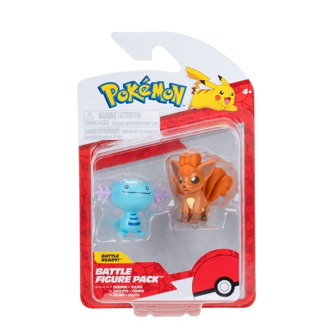 Pokemon - Battle Figure Wooper and Vulpix