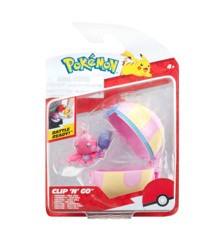 Pokemon - Clip N Go Tinkatink With Heal Ball (PKW3631)