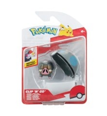 Pokemon - Clip N Go Lechonk With Heavy Ball (PKW3633)