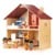 Mentari - Dollhouse with Furniture - Poppets House - (MT7601) thumbnail-5