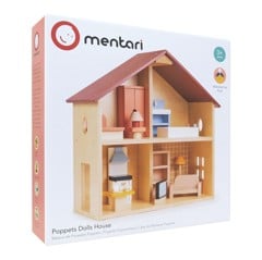 Mentari - Dollhouse with Furniture - Poppets House - (MT7601)