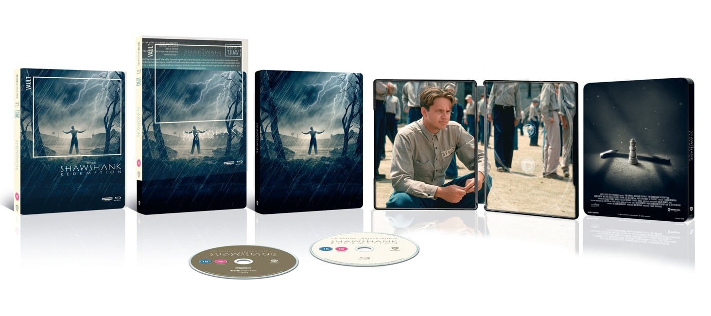 SHAWSHANK REDEMPTION, THE VAULT STEELBOOK (2-DISC LTD EDIT)