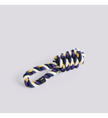 HAY - Dog Rope Toy -Blue, Purple, Ochre 8x29cm - (AD867-D027)