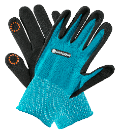 Gardena - Gardena 11510-20 beschermende handschoen Tuinhandschoenen Zwart, Blauw Elastaan, Nitril, Polyester - S