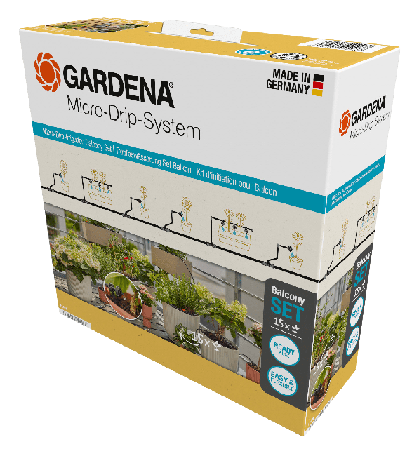 Gardena - Gardena 13401-20 irrigatiedruppelsysteem - 15 plants