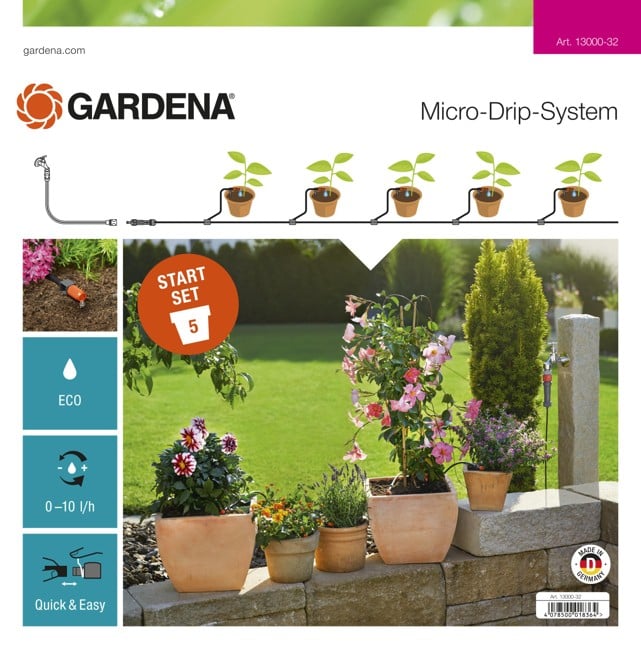 Gardena - GARDENA Micro-Drip-System Aktion Start Set Pflanztöpfe S