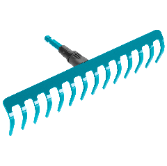 Gardena - GARDENA combisystem Rake, 36 cm / 14 tines - 36 cm / 14 tines