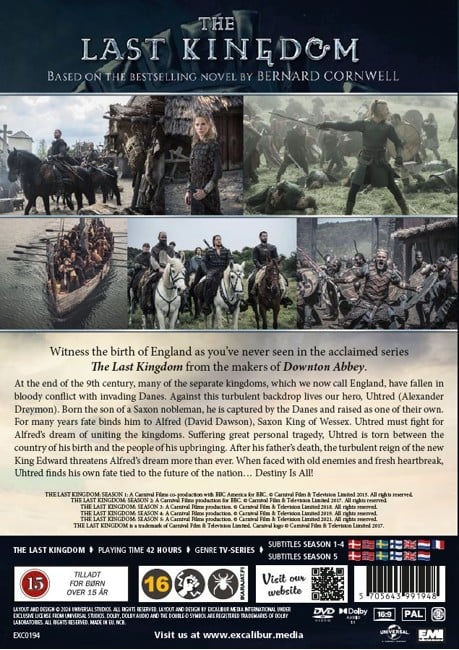 The Last Kingdom: the complete collection (S1-5)