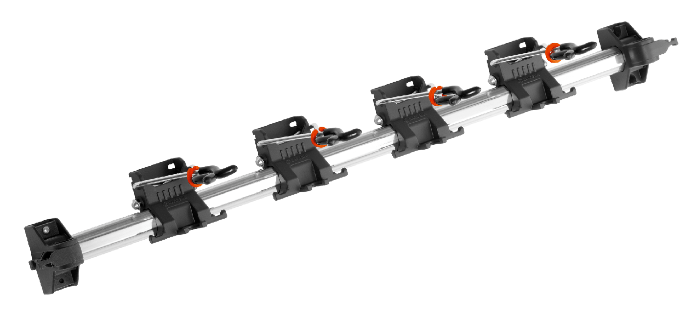 Gardena - Gardena 3501-20 puutarhatyökalujen varastointiteline Seinään asennettava Alumiini, Galvanoitu teräs