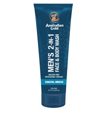 Australian Gold - Men's 2in1 Face & Body Wash 250 ml