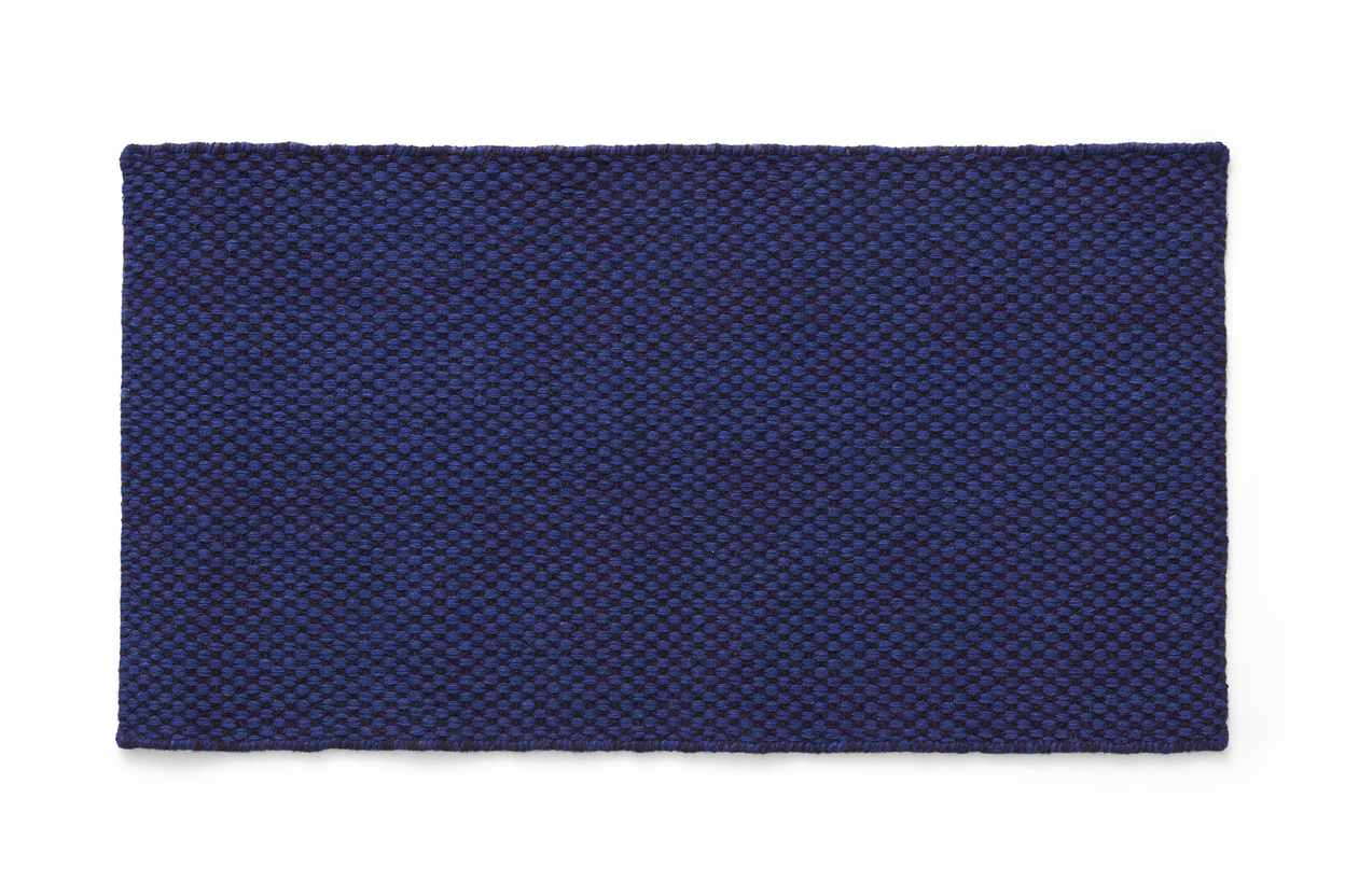 HAY Moiré kelimgulvteppe 52x95 cm Purple
