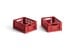 HAY - Set of 2 Colour Crate Mini - Red thumbnail-1