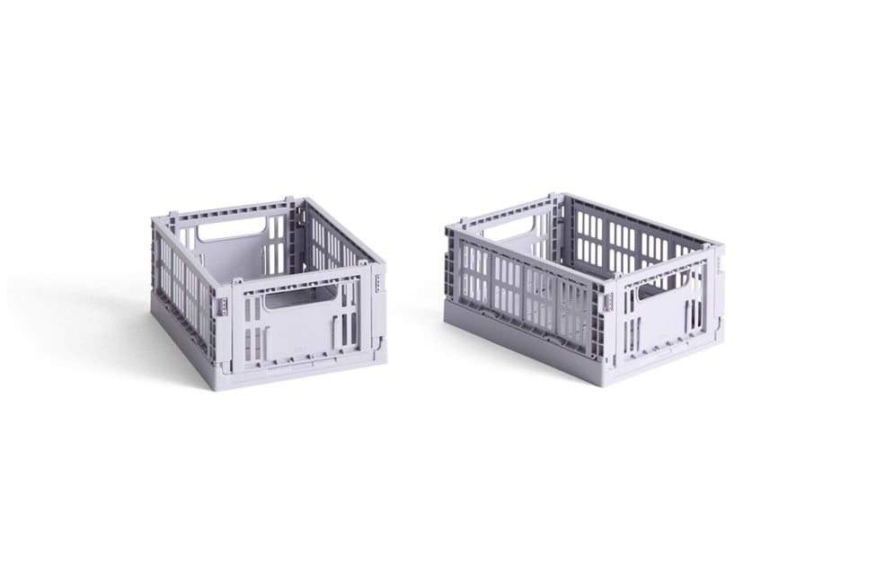 HAY - Set of 2 Colour Crate Mini - Lavender