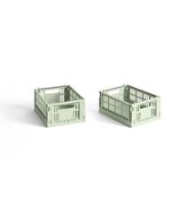 HAY - Set of 2 Colour Crate Mini - Mint