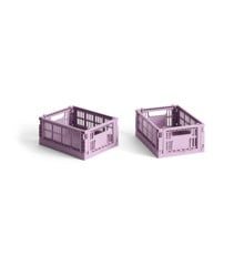 HAY - Set of 2 Colour Crate Mini - Dusty Rose