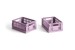 HAY - Set of 2 Colour Crate Mini - Dusty Rose thumbnail-1