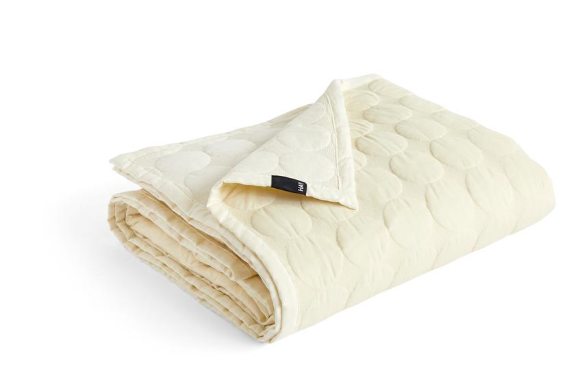 HAY - Mega Dot (Organic) Sengeteppe 195x245 Ivory