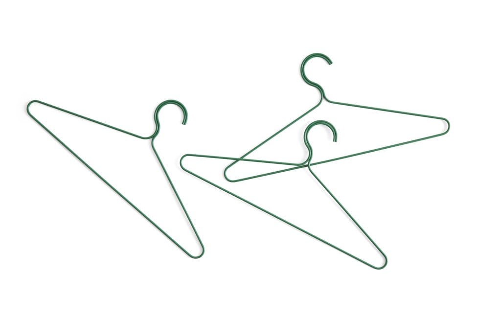 HAY - Set of 3 Colour Hanger - Jungle Green