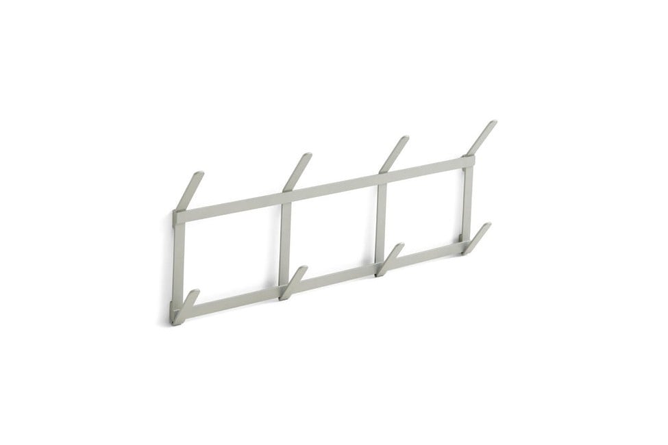 HAY - Tape Coat Rack Small - Metallic Grey