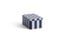 HAY - Tin Behälter - Dark Blue & Lavender - Small