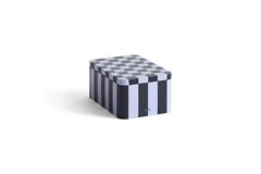 HAY - Tin Behälter - Dark Blue & Lavender - Small