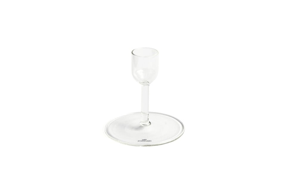 HAY - Tiny Candleholder Straight - Clear