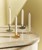 HAY - Tiny Candleholder Curved - Yellow thumbnail-3