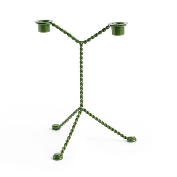 HAY - Wire Candleholder Green