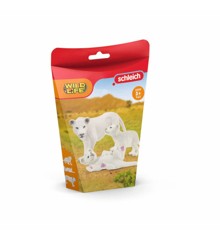 Schleich - Wild Life - Mor løve med unger (42505)