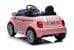 Azeno - Electric Car - Fiat 500e  12V - Pink (6951305) thumbnail-2