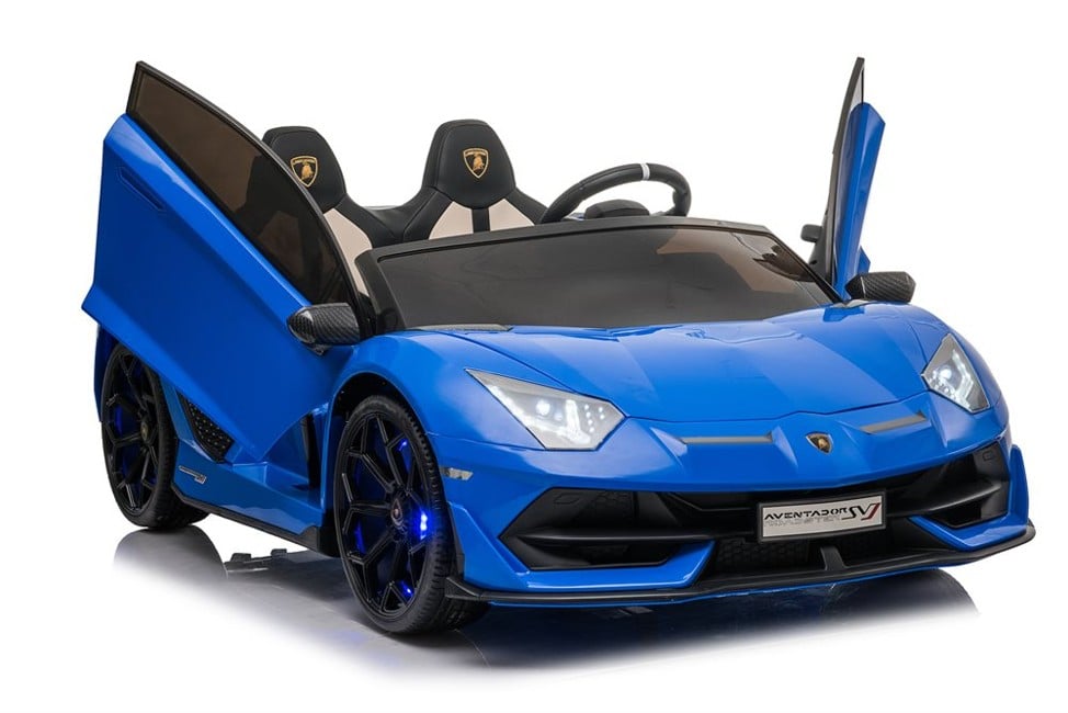 Azeno - Elektrisk Køretøj - Lamborghini Aventador SJV 24V - Blå