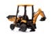 Azeno - Electric Car - JCB Backhoe 12V - Yellow (6951302) thumbnail-3