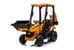 Azeno - Electric Car - JCB Backhoe 12V - Yellow (6951302) thumbnail-1