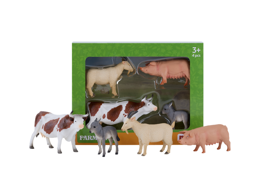 Mojo - Animal Starter Set 2 - Farm Life, 4 pcs (MJ-380038)