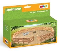 Mojo - Western Ranch animal enclosure - Country life, 11 pieces (MJ-380065)