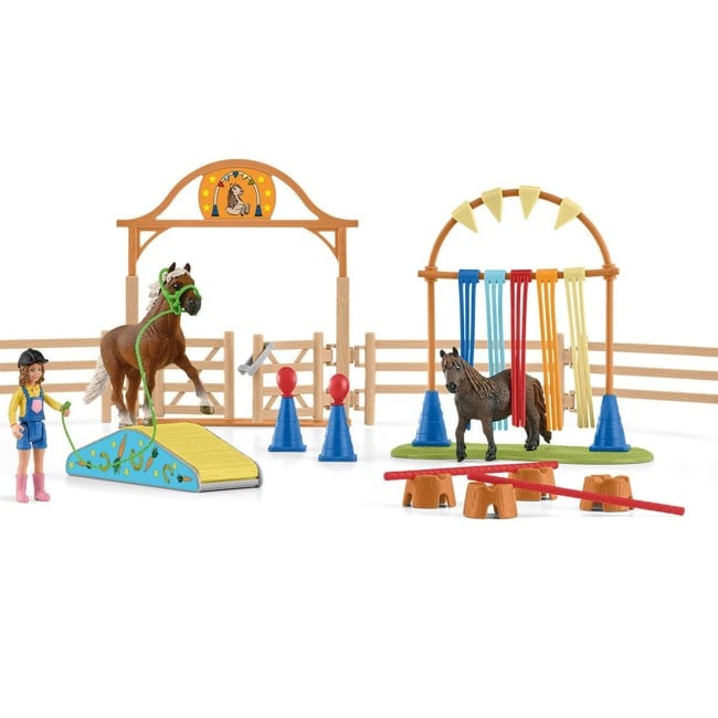 Schleich - Horse Club - Pony agility training (42481)